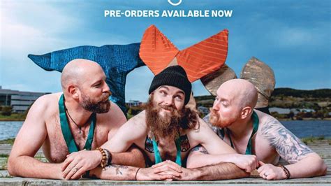 Big Burly Newfoundland Guys In Mermaid Tails A Global Hit For A Good