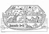 Animals Ark Noah Coloring Bible Kids Pages Printable Noahs Story Animal Boat Color Sheets Genesis Paired Board Christian School Craft sketch template