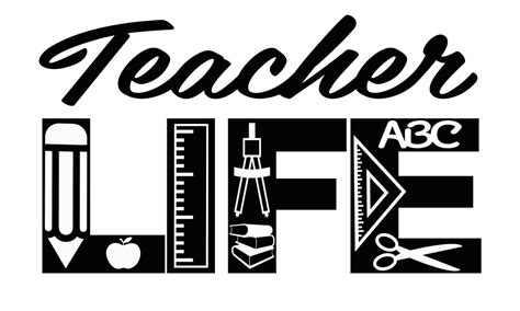 teacher svg file teacher life cricut  cricut projects vinyl