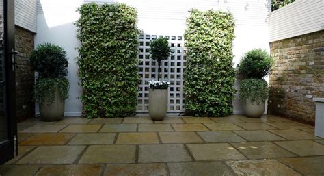 courtyard minimalist contemporary garden design  designer anewgarden london london garden blog
