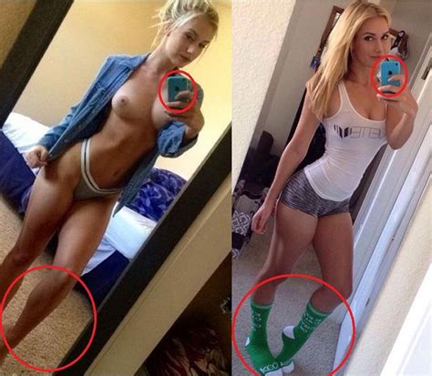 paige spiranac nude leaked photo and sexy private selfies scandal planet