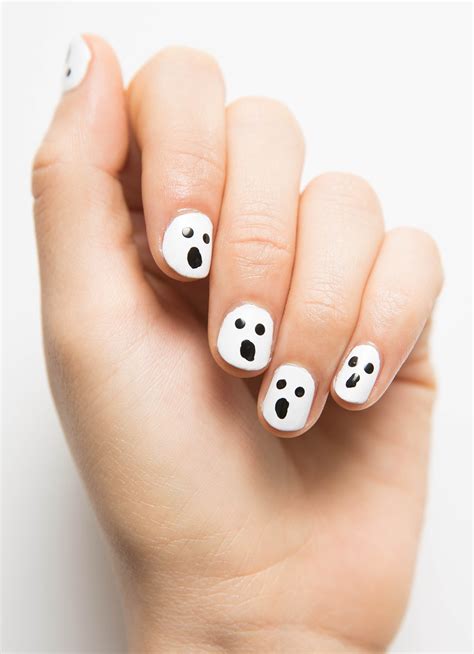 Nail Art How To Cool Ghoul Mani