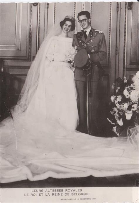 Wedding Picture Of King Boudewijn And Queen Fabiola Of
