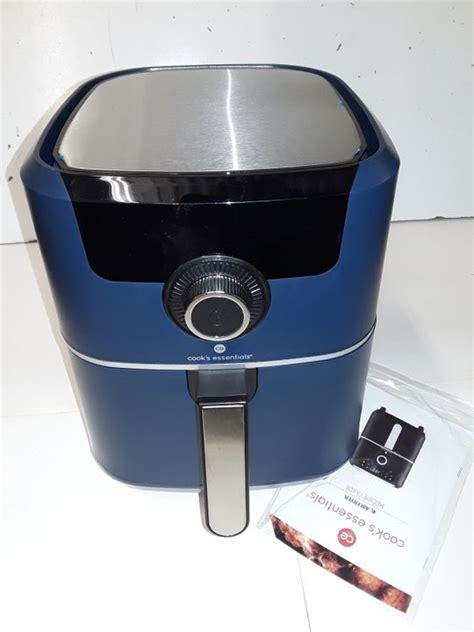 cooks essentials air fryer blue  simon charles auctioneers