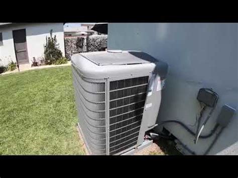 carrier infinity vna variable speed condenser youtube