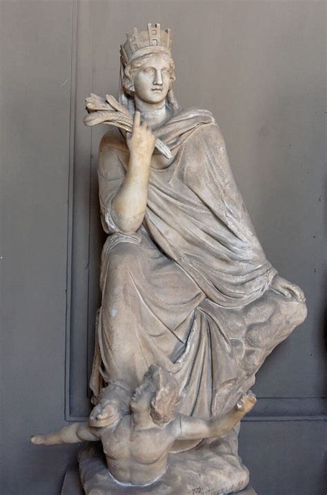 tyche goddess  fortune  greek mythology symbol sage