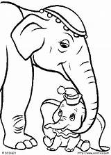 Dumbo Maman Coloriage Coloriez sketch template