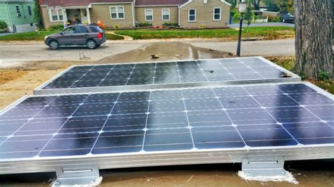 how we mounted solar panels on a fiberglass van roof gnomad home