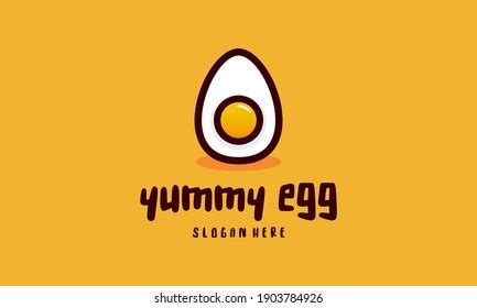 fresh egg logo template designs yummy stock vector royalty