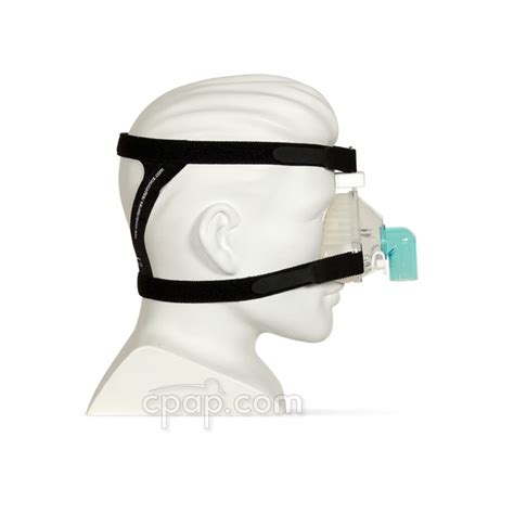 cpapcom reusable contour nasal cpap mask  headgear