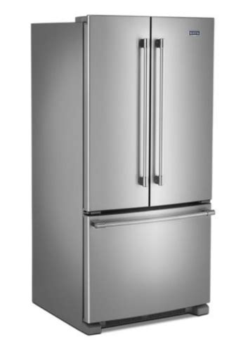 maytag mff2258fez 33 inch wide french door refrigerator 22 cu ft