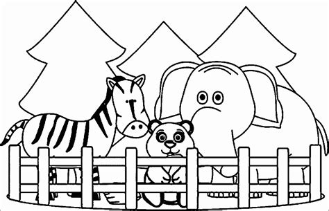 zoo coloring pages animals printable animated coloringpages kids