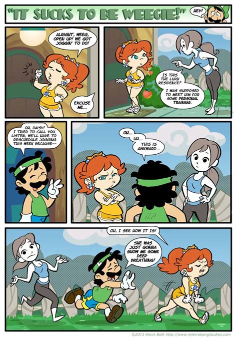 luigi princess daisy and wiifit trainer princess daisy looks good with a little meat on her