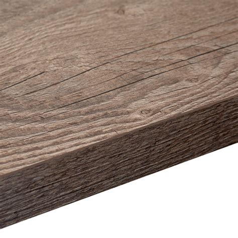 mm bq mountain timber laminate wood effect square edge worktop