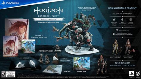 horizon forbidden west reveals collectors deluxe edition contents