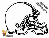 Coloring Browns Football Pages Cleveland Helmets Helmet Clipart Nfl Printable Logo Cliparts Giants Kids York Player Pro Book Clip College sketch template