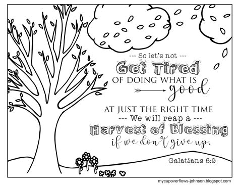 fall coloring pages printable bible verse coloring pages