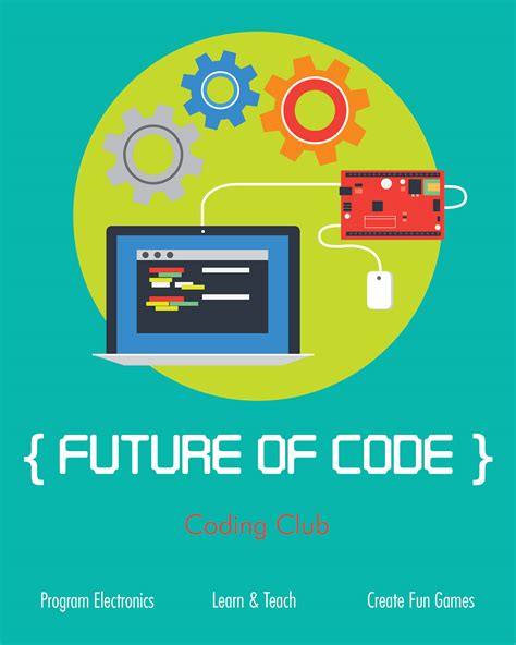 coding club poster  behance