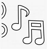 Musique Symbols Notas Musicais Eighth Kindpng Pngkey sketch template