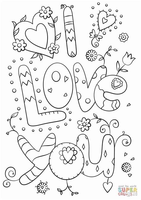 loved coloring page luxury  love  coloring pages  adults