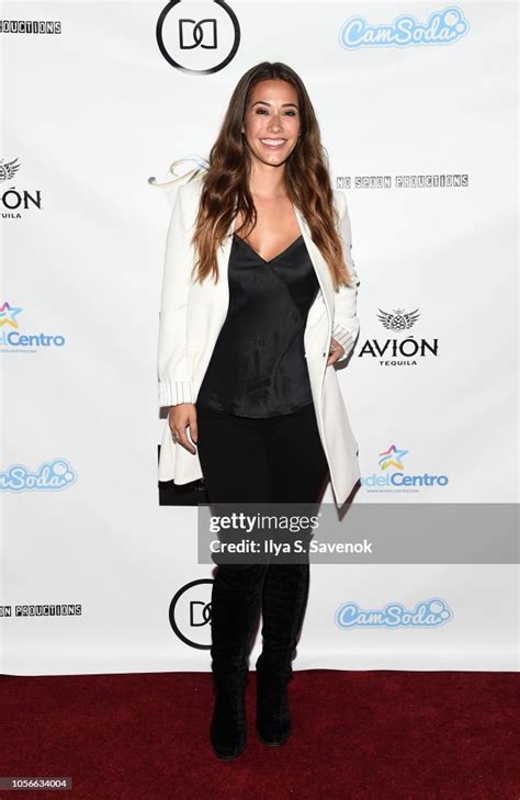 Eva Lovia Attends Dinner With Dani Launch Party At The Mezzanine On