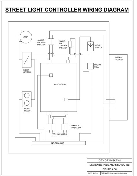 street light controller wiring diagram wheaton il