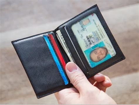 ultra slim id bifold wallets sale dash wallets