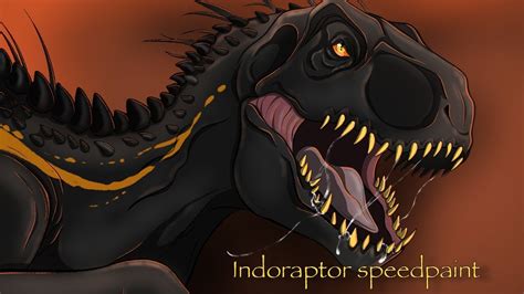 Drawing The Jurassic World Fallen Kingdom Villain The Indoraptor