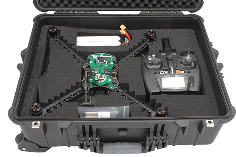 waterproof  shock resistant drone case  wheels modalai