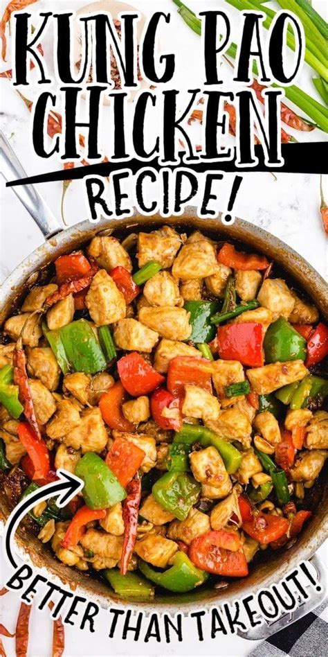 chinese dinner recipes easy chinese recipes kung pao chicken