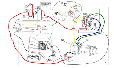 warn winch wiring diagram wiring diagram  schematic