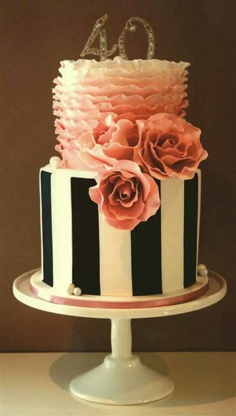 Best 25 40th Birthday Cakes Ideas On Pinterest 40 Birthday Cakes