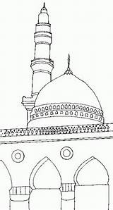 Eid Islamic Isra Miraj Colouring Adha Mikraj Kaaba Crtezi Muslim Israk Coloriages Mawlid Dzamija Dzamije Bojanke Ausmalbilder Mubarak Enfants Mewarna sketch template