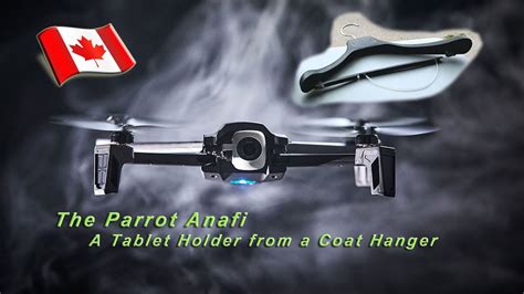 parrot anafi coat hanger tablet holder youtube