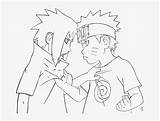 Naruto Sasuke sketch template