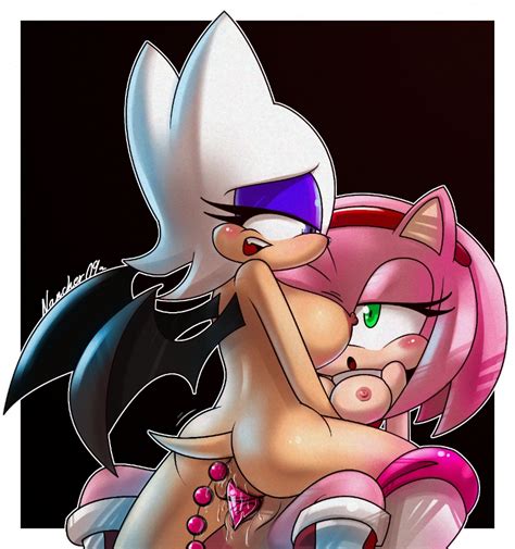 Rule 34 2girls Amy Rose Anal Beads Anal Insertion Ass