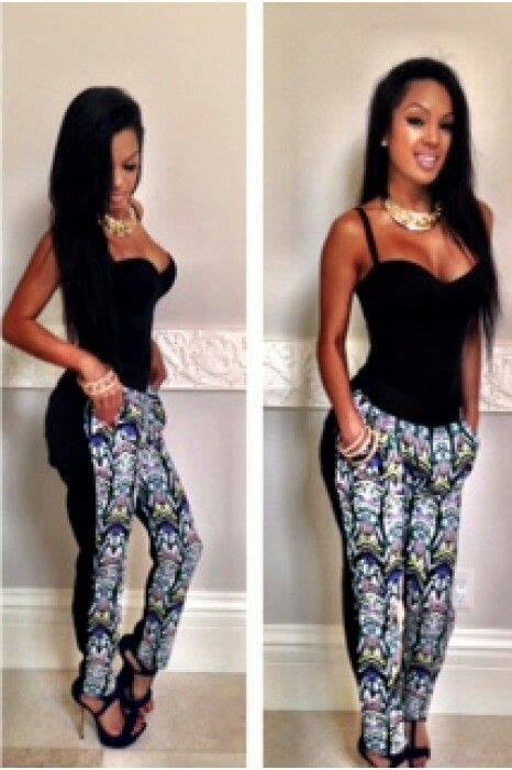 sexy girl swag pretty girl gang pinterest accessorize style sexy and printed pants