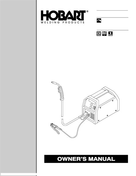 hobart handler  owners manual     pages