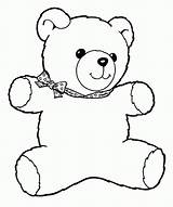 Teddy Bear Coloring Pages Printable Kids Outline Baby Drawing Bears Mama Cartoon Print Cute Toddlers Colouring Color Clipart Disney Doll sketch template