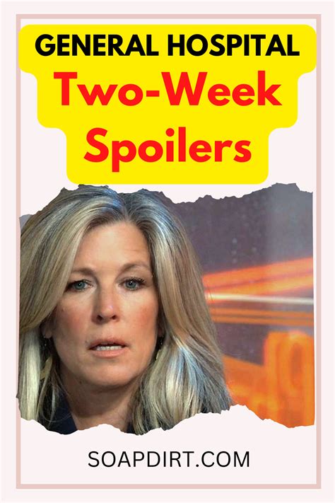 General Hospital Two Week Spoilers Carly Learns Shocking Truth