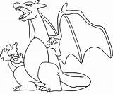 Charizard Fuoco Pokémon Drachen Disegno Disegnare Gx Gengar Stampare Drago Eccezionale sketch template