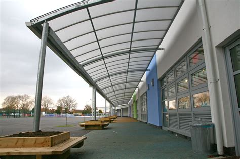 canopies  covered walkways taunton fabrications architectural
