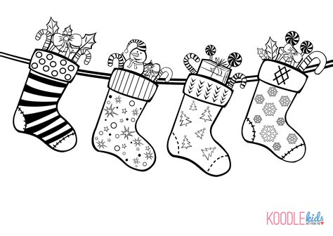 christmas socks drawing  paintingvalleycom explore collection
