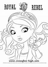 Coloring Ever High After Pages Maddie Madeline Hatter Liv Fairest Getting Print Pet Everafter Getcolorings Color Cerise Hood Printable Getdrawings sketch template