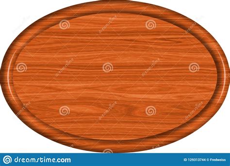 redwood oval sign blank stock illustration illustration  ratio advertising