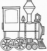 Train Steam Coloring Engine Locomotive Clipart Clip Front Cliparts Pages Template Book Color Trains Library sketch template