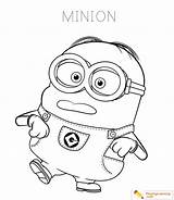 Coloring Minions Date sketch template