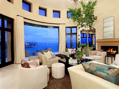 ocean view living room beautiful luxury mansion in california most beautiful houses in the