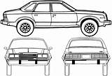 Amc Eagle 1980 Blueprints Blueprint Sedan Door Car Modeling Related Posts Toyota sketch template
