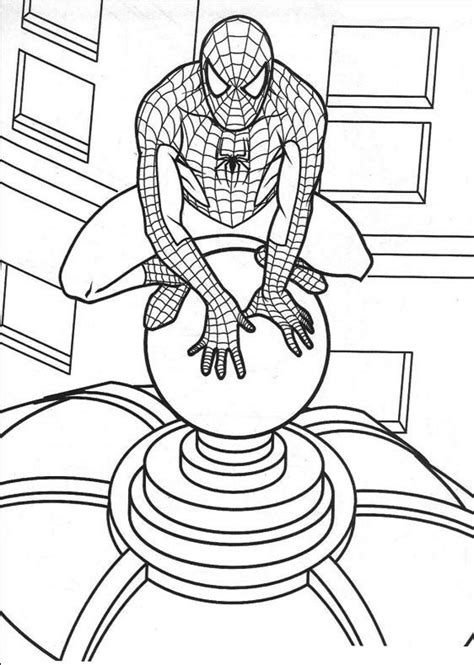 spiderman coloring pages printable coloring pages